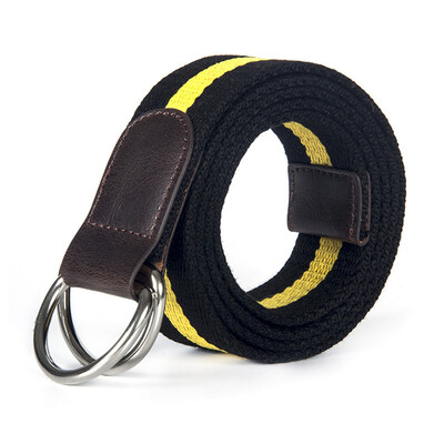 Unisex canvas belt fashion stripe canvas Alloy Double ring buckle Men belt outdoor casual Men&Women cowboy pants belt
Unisex canvas belt fashion stripe canvas Alloy Double ring buckle Men belt outdoor casual Men&Women cowboy pants belt