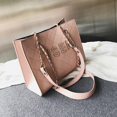 Internet celebrity advanced sensitive rhomboid chain one-shoulder womens bag new 2019 Korean version of the extra large capacity
Internet celebrity advanced sensitive rhomboid chain one-shoulder womens bag new 2019 Korean version of the extra large capacity