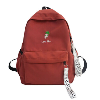 Simple pure color girl backpack men&women high-capacity school style Joker student bag campus backpack tide
Simple pure color girl backpack men&women high-capacity school style Joker student bag campus backpack tide