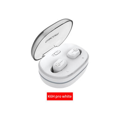 K6H Pro Mini Bluetooth Earphone 50 Wireless Headphone TWS True Wireless Earbuds Ear Pods Headset With Charging Box
K6H Pro Mini Bluetooth Earphone 50 Wireless Headphone TWS True Wireless Earbuds Ear Pods Headset With Charging Box