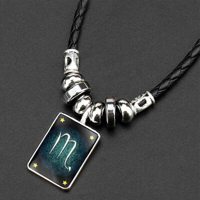 Vintage 12 Constellations Luminous Pendant Hematite Time Necklace For Men Women Birt ay Christmas Gifts
Vintage 12 Constellations Luminous Pendant Hematite Time Necklace For Men Women Birt ay Christmas Gifts