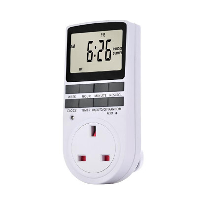 Pack of 2 Digital Plug-in Timer Socket LCD Display 10 Programmable Switching Programs 24 Hours & 7 Days Energy Saving Timer Socket
Pack of 2 Digital Plug-in Timer Socket LCD Display 10 Programmable Switching Programs 24 Hours & 7 Days Energy Saving Timer Socket