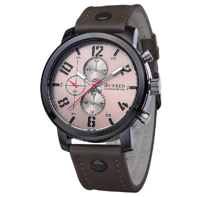 CURREN 8192 Quartz Man Watch Unique Fashion Sport Casual Brand Clock Business Original Movement Leather Strap Waterproof Wrist Wat
CURREN 8192 Quartz Man Watch Unique Fashion Sport Casual Brand Clock Business Original Movement Leather Strap Waterproof Wrist Wat