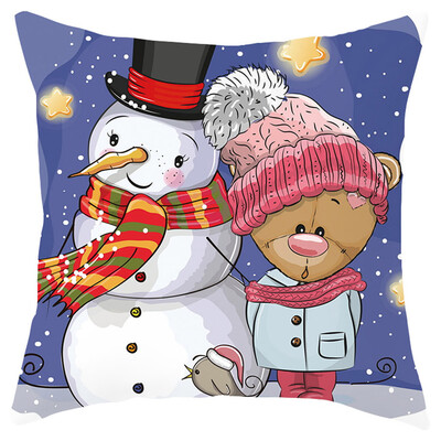 Siaonvr Merry Christmas Cartoon Animals Pillowcase Sofa Pad Set Home Decoration 18x18 In
Siaonvr Merry Christmas Cartoon Animals Pillowcase Sofa Pad Set Home Decoration 18x18 In