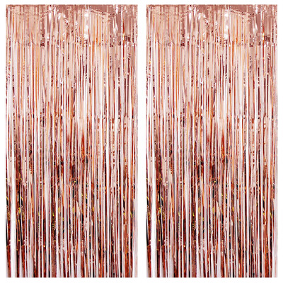 Gobestart 2Pcs Foil Curtains Backdrop Tinsel Backdrop Wedding Birthday Party Stage Decor
Gobestart 2Pcs Foil Curtains Backdrop Tinsel Backdrop Wedding Birthday Party Stage Decor