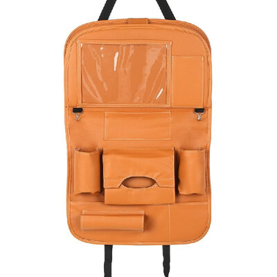 Car Backseat Organizer PU Leather Auto Back Seat Cushion for Kids Coffee
Car Backseat Organizer PU Leather Auto Back Seat Cushion for Kids Coffee