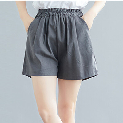 Tailored Women Casual Cotton Linen Pants Elastic Waist Summer Slim Lady Short Pants
Tailored Women Casual Cotton Linen Pants Elastic Waist Summer Slim Lady Short Pants