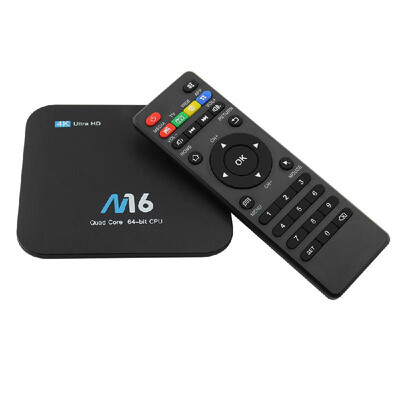 M16 Smart Android 71 TV Box Amlogic S905X Quad-core UHD 4K 1GB 8GB H265 VP9 HDR10 LAN & WiFi HD Media Player EU Plug 
M16 Smart Android 71 TV Box Amlogic S905X Quad-core UHD 4K 1GB 8GB H265 VP9 HDR10 LAN & WiFi HD Media Player EU Plug