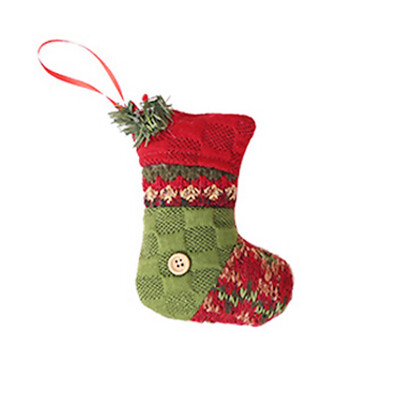 Christmas Stocking 12CM Sock Santa Claus Candy Gift Bag Xmas Tree Hanging Decor New Merry Christmas Gifts
Christmas Stocking 12CM Sock Santa Claus Candy Gift Bag Xmas Tree Hanging Decor New Merry Christmas Gifts