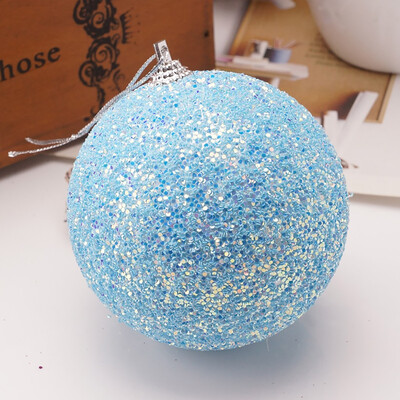 Siaonvr Christmas Rhinestone Glitter Baubles Ball Xmas Tree Ornament Decoration 8CM