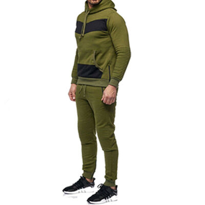 SUNSIOM Mens Tracksuit Set Hoodie Top & Bottoms Joggers Gym Plain Zip Pockets Slim Fit
SUNSIOM Mens Tracksuit Set Hoodie Top & Bottoms Joggers Gym Plain Zip Pockets Slim Fit