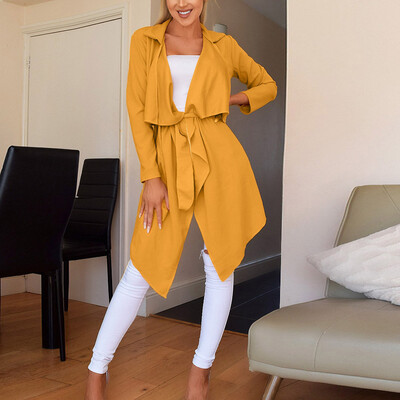 Roseonmyhand Womens Loose Solid Irregular Hem With Lapel Coat Trench Coat Cardigan Tops
Roseonmyhand Womens Loose Solid Irregular Hem With Lapel Coat Trench Coat Cardigan Tops