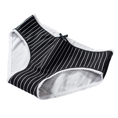 Cotton Panties Striped Womens Underwear Briefs Panty Panties Sexy Underpants 
Cotton Panties Striped Womens Underwear Briefs Panty Panties Sexy Underpants