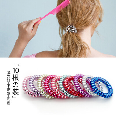 Nika NIKA telephone line hair ring hair rope large thick high elastic bright color 10 color 10 roots
Nika NIKA telephone line hair ring hair rope large thick high elastic bright color 10 color 10 roots