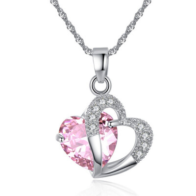 Heart Necklace Women Girl Pendant Necklace Silver Chain Jewelry Gift Holiday Seaside Beach Jewelry crystal
Heart Necklace Women Girl Pendant Necklace Silver Chain Jewelry Gift Holiday Seaside Beach Jewelry crystal