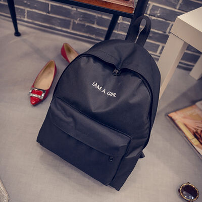 Fashion Women 2019 Hot Sales Girls Youth Teenage Female Letters Print Backpack Student School Bag Travel Bags
Fashion Women 2019 Hot Sales Girls Youth Teenage Female Letters Print Backpack Student School Bag Travel Bags