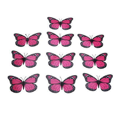 10pcs 3D Butterfly Wall Stickers DIY Magnet Fridge Sticker Home Decor
10pcs 3D Butterfly Wall Stickers DIY Magnet Fridge Sticker Home Decor