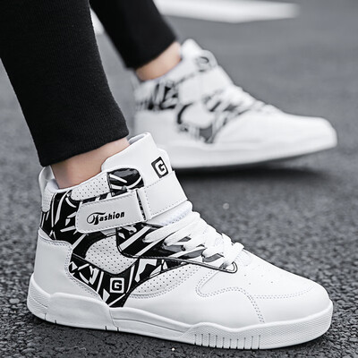 Autumn high-heeled mens shoes summer board shoes mens sports leisure 100 lap high white tide shoes
Autumn high-heeled mens shoes summer board shoes mens sports leisure 100 lap high white tide shoes
