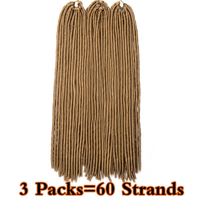 3 Packs Dreadlocks Crochet Braids Soft Faux Locs Crochet Hair Synthetic Braiding Hair Bomba Goddess Locs Crochet Hair Braids
3 Packs Dreadlocks Crochet Braids Soft Faux Locs Crochet Hair Synthetic Braiding Hair Bomba Goddess Locs Crochet Hair Braids