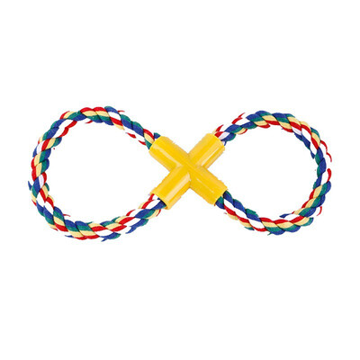Dog Rope Toy for Aggressive Chewers 8-Shaped Durable Dog Training Toys for Large Dogs Upgrade Indestructible Tug of War Dog Toys
Dog Rope Toy for Aggressive Chewers 8-Shaped Durable Dog Training Toys for Large Dogs Upgrade Indestructible Tug of War Dog Toys