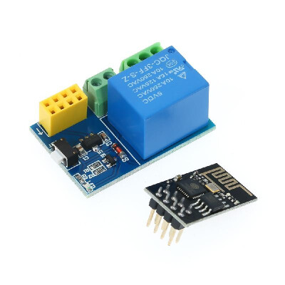 ESP8266 Relay Module W-F- Smart Socket Remote Smart Control Switch with ESP-01S Module
ESP8266 Relay Module W-F- Smart Socket Remote Smart Control Switch with ESP-01S Module
