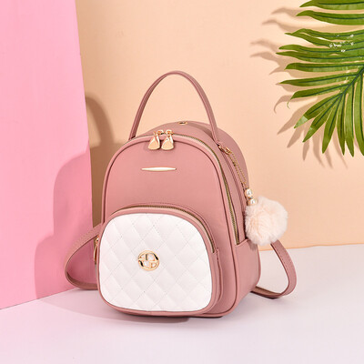 2019 summer new Korean version of the shoulder bag backpack simple handbag PU leather cool fashion backpack
2019 summer new Korean version of the shoulder bag backpack simple handbag PU leather cool fashion backpack
