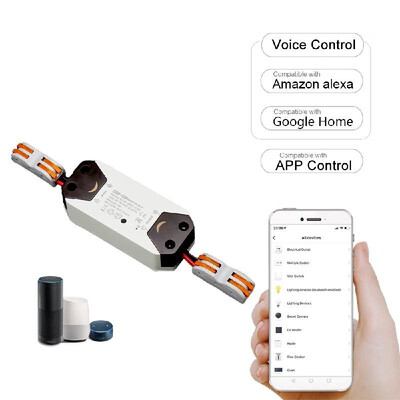 433MHz RF Smart Wi-Fi Switch Wireless Relay Remote Control Voice APP Control Compatible with Alexa Google Home IFTTT Electrical
433MHz RF Smart Wi-Fi Switch Wireless Relay Remote Control Voice APP Control Compatible with Alexa Google Home IFTTT Electrical