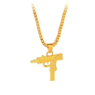 NEW-Gun Necklaces Pendants Pistols Necklaces Decorative Chains 
NEW-Gun Necklaces Pendants Pistols Necklaces Decorative Chains