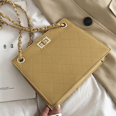 The new autumn&winter 2019 Korean version of the new Qiu Dong womens bag with a single shoulder oblique satchel with a rhombo
The new autumn&winter 2019 Korean version of the new Qiu Dong womens bag with a single shoulder oblique satchel with a rhombo