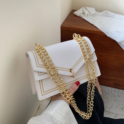 Womens bag 2019 new Korean version chain simple small square bag fashion 100 lap texture oblique shoulder bag tide
Womens bag 2019 new Korean version chain simple small square bag fashion 100 lap texture oblique shoulder bag tide