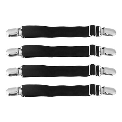 4Pcsset Adjustable Bed Sheet Clip Fasteners Straps Elastic Holder Fixing Clamp Bed Sheet Clip Bed Sheet Fastener
4Pcsset Adjustable Bed Sheet Clip Fasteners Straps Elastic Holder Fixing Clamp Bed Sheet Clip Bed Sheet Fastener