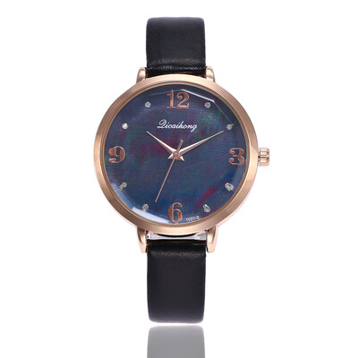 Korean fashion ladies belt watch digital diamonds