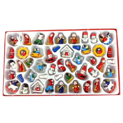 48 Pcs Wooden Cute Christmas Pendants For Christmas Party Ball Home Wall And Other Decoration
48 Pcs Wooden Cute Christmas Pendants For Christmas Party Ball Home Wall And Other Decoration