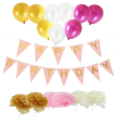 Happy Birthday Paper Bunting Letter Flags Balloon Kids Birthday Party Decor Banner Photo Booth Props Party Supplies
Happy Birthday Paper Bunting Letter Flags Balloon Kids Birthday Party Decor Banner Photo Booth Props Party Supplies