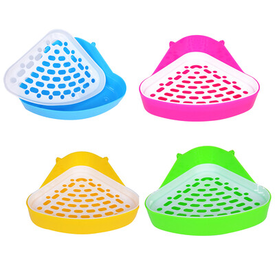 Geometric Pet Potty Hamster Toilet Corner Bedding Box Small Animal Plastic Toilet Color Random
Geometric Pet Potty Hamster Toilet Corner Bedding Box Small Animal Plastic Toilet Color Random