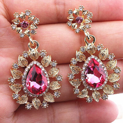 New Natural Gem Flower Earring for Women Girl Christmas Gift Shiny Crystal Drop Earring Statement Fashion Jewelry Oorbellen 2120
New Natural Gem Flower Earring for Women Girl Christmas Gift Shiny Crystal Drop Earring Statement Fashion Jewelry Oorbellen 2120