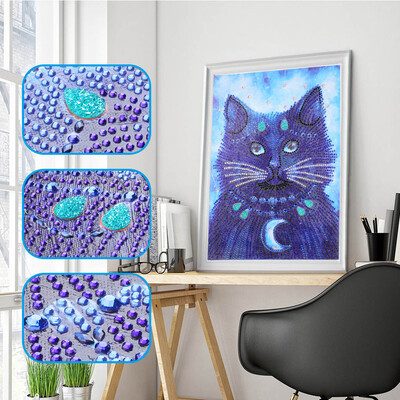 Toponeto Special Shaped Diamond Painting DIY 5D Partial Drill Cross Stitch Kits Crystal
Toponeto Special Shaped Diamond Painting DIY 5D Partial Drill Cross Stitch Kits Crystal
