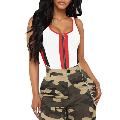 Starmoon Womens Ladies Zipper O Neck Party Sleeveless Tops Leotard Bodysuit Jumpsuit
Starmoon Womens Ladies Zipper O Neck Party Sleeveless Tops Leotard Bodysuit Jumpsuit