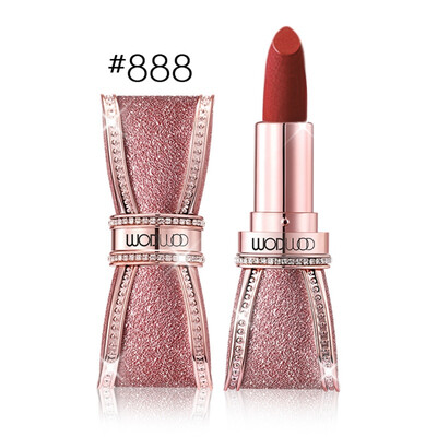 Diamond bow-knot Matte Lipstick Nude Lip Tint Waterproof Moisturizer Smooth Lip Stick Long lasting Velvet Lipstick
Diamond bow-knot Matte Lipstick Nude Lip Tint Waterproof Moisturizer Smooth Lip Stick Long lasting Velvet Lipstick