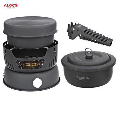 ALOCS CW - C05 Portable 2 - 4 Person 10pcs Kitchenware Set Alcohol Stove for Outdoor Hiking Camping Picnic
ALOCS CW - C05 Portable 2 - 4 Person 10pcs Kitchenware Set Alcohol Stove for Outdoor Hiking Camping Picnic