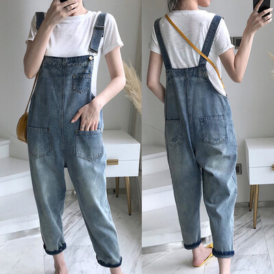 Starmoon Women Casual Loose Sleeveless Spaghetti Strap O-neck Sloid Long Jumpsuit
Starmoon Women Casual Loose Sleeveless Spaghetti Strap O-neck Sloid Long Jumpsuit
