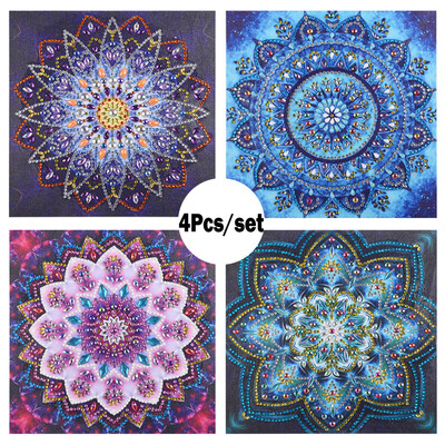 Siaonvr 4PcsSet Special Shaped Diamond Painting DIY 5D Partial Drill Cross Stitch Kits
Siaonvr 4PcsSet Special Shaped Diamond Painting DIY 5D Partial Drill Cross Stitch Kits