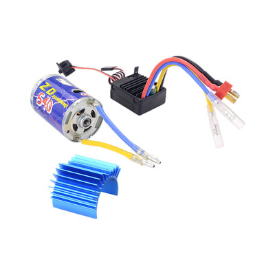 Tailored ZD Racing 540 Brushed Motor 45A ESC wRadiator for 110 RC Crawler Car
Tailored ZD Racing 540 Brushed Motor 45A ESC wRadiator for 110 RC Crawler Car