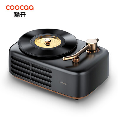 Cool open coocaa Live-time portable mini wireless Bluetooth speaker retro phonograph antique radio 20 dual channel audio jazz black
Cool open coocaa Live-time portable mini wireless Bluetooth speaker retro phonograph antique radio 20 dual channel audio jazz black