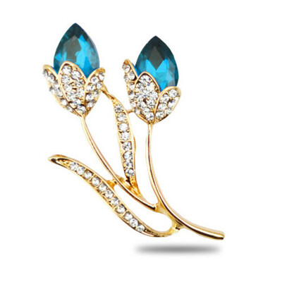 Romantic Purple Crystal Rhinestone Flower Brooches For Women And Men Wedding Jewelry Gift Double Flower Brooch Pins
Romantic Purple Crystal Rhinestone Flower Brooches For Women And Men Wedding Jewelry Gift Double Flower Brooch Pins