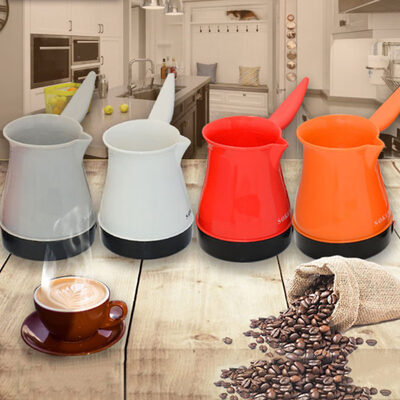 500W Portable Electric Pot Stainless Steel Water Kettle Turkish Coffee Maker
500W Portable Electric Pot Stainless Steel Water Kettle Turkish Coffee Maker