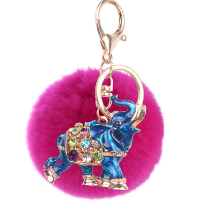Soft 8CM Rex Rabbit Hair Ball Diamond Alloy Elephant Keychain Lovers Bags Mobile Phone Accessories
Soft 8CM Rex Rabbit Hair Ball Diamond Alloy Elephant Keychain Lovers Bags Mobile Phone Accessories