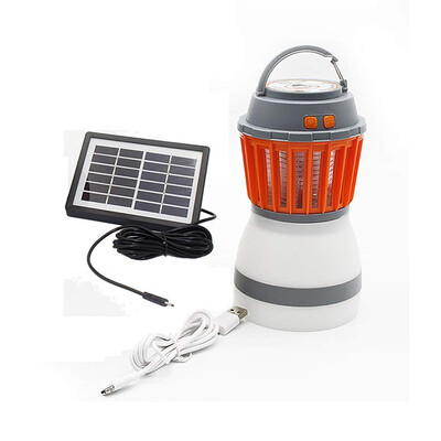 MAYSAK Camping Lantern Bug Zapper 2 in 1 Solar Camping Light UV LED Mosquito Killer Lamp Portable Flashlight USB Charging Night Li
MAYSAK Camping Lantern Bug Zapper 2 in 1 Solar Camping Light UV LED Mosquito Killer Lamp Portable Flashlight USB Charging Night Li
