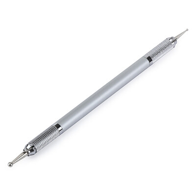 Toponeto 1pcs 2 Ends Nail Tool Art Design Point Tools Set Dotting Drill Pen