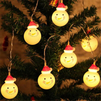 Siaonvr Christmas 10 LED String Light Snowman Santa Claus Fairy Light Party Home Decor
Siaonvr Christmas 10 LED String Light Snowman Santa Claus Fairy Light Party Home Decor